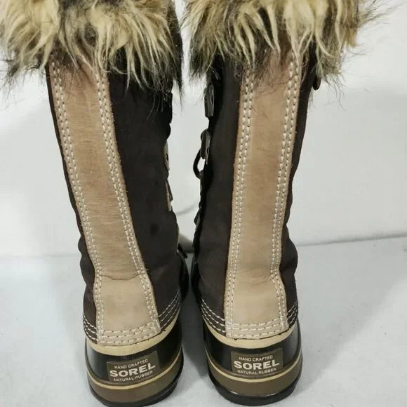 Sorel Womens NL 1540-248 Sz.5 Joan Of Arctic Brown Waterproof Winter Boots - Picture 11 of 16